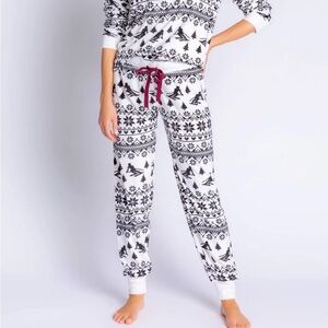 PJ Salvage womens Loungewear Ski Club Jammie PantPajama Bottom nwt small